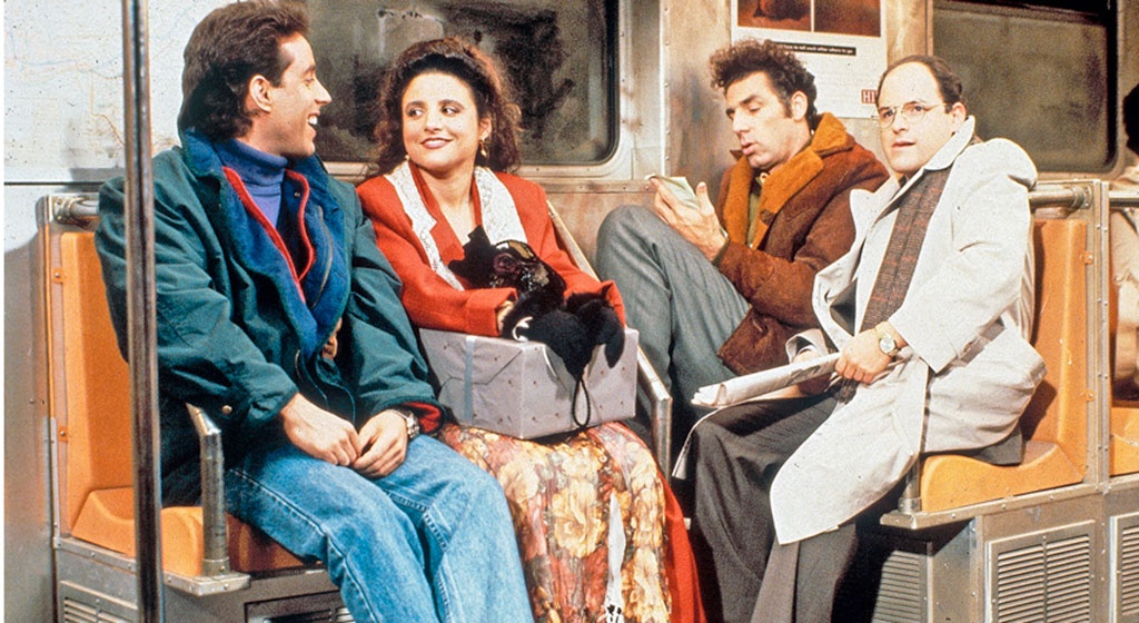 Seinfeld och hans vänner, med individualismen och egenintresset som ett ganska tydligt och återkommande tema.