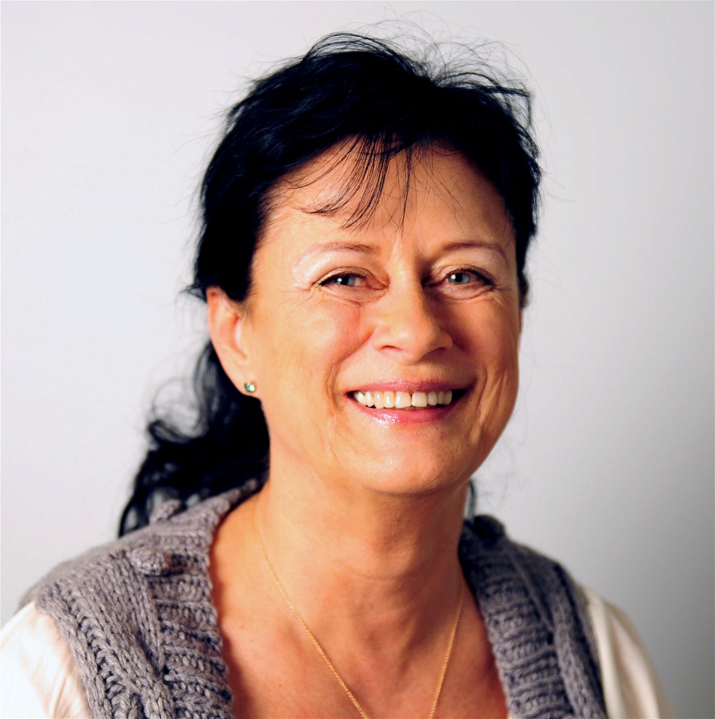 Annette Kirmo, ansvarig för LO:s monter på Stockholm Pride
