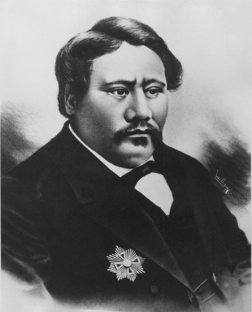 Kung Kamehameha V (1830–1872) av Hawaiʻi.