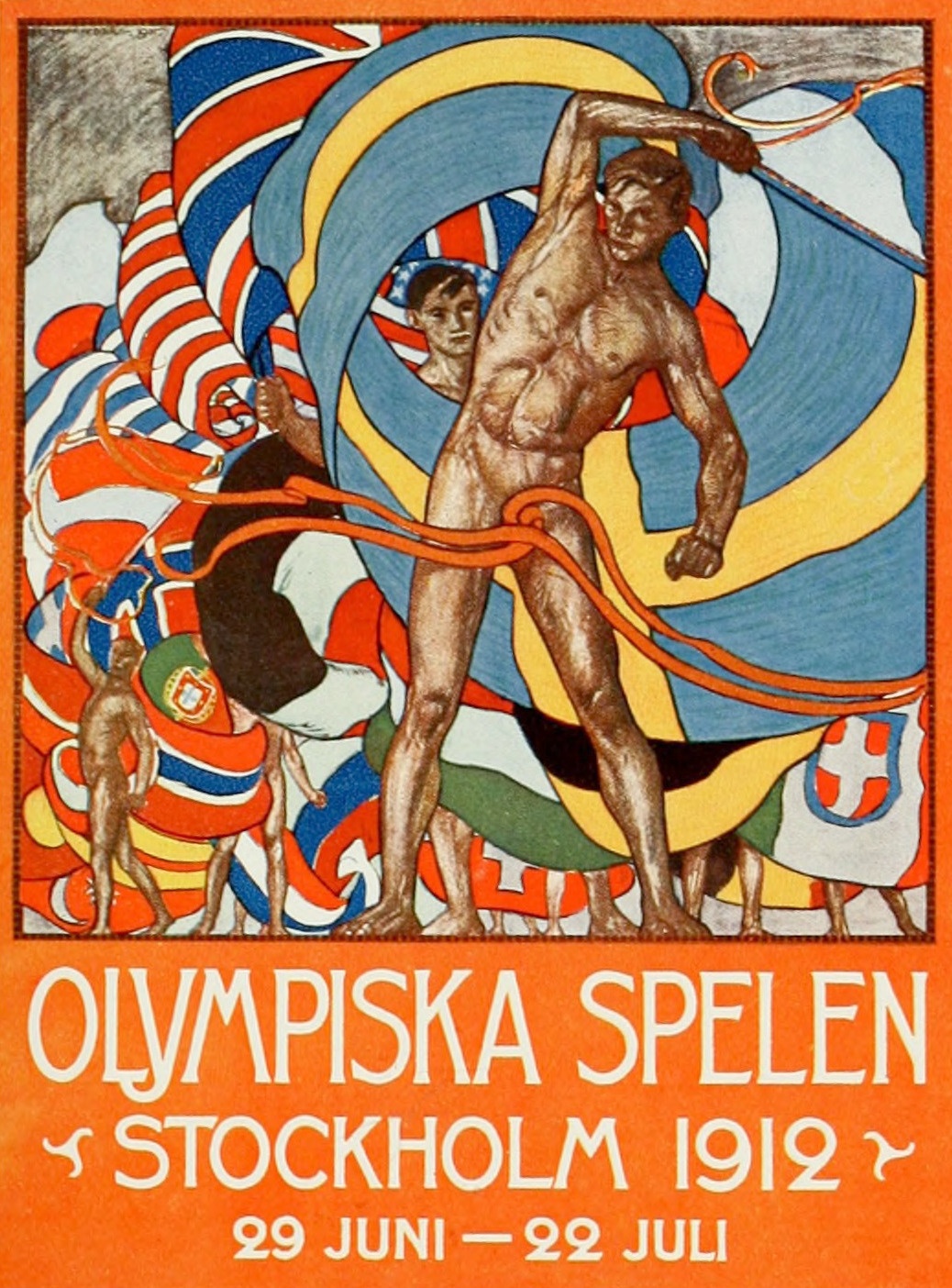 Två icke-vita deltagare kom med i USA:s delegation till OS i Stockholm 1912.