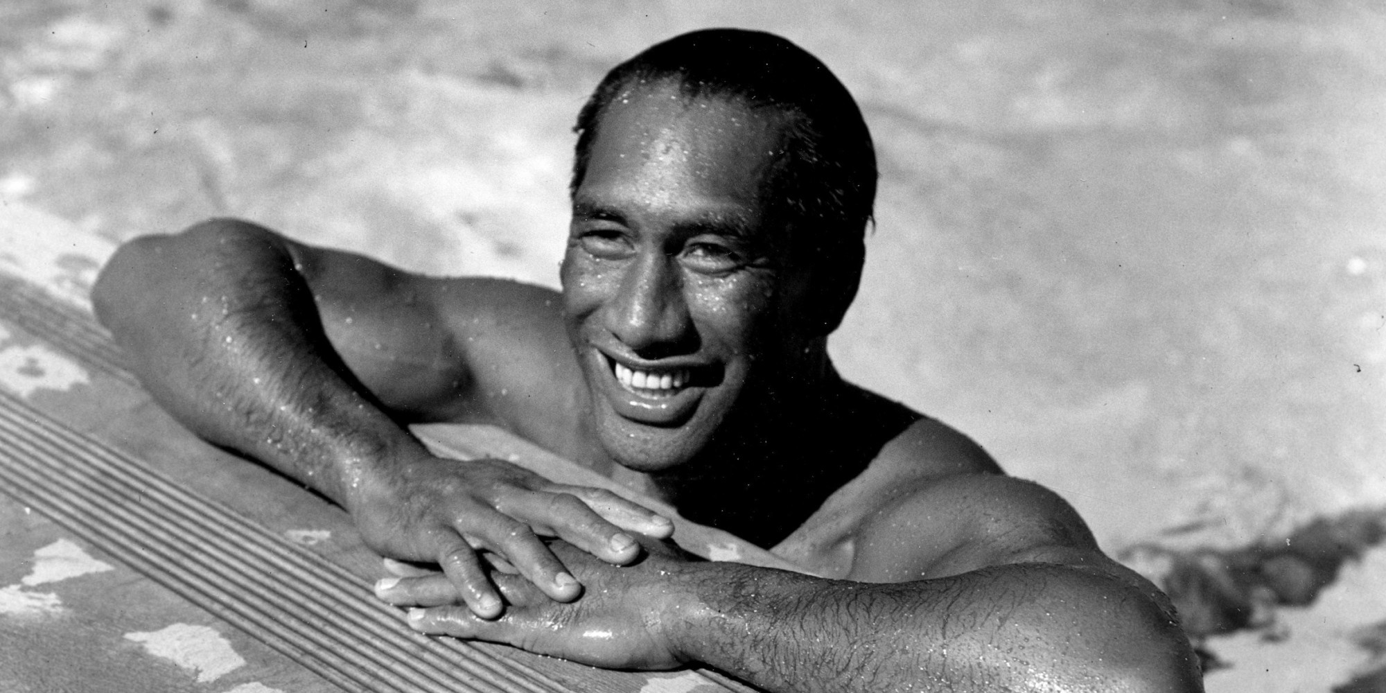 Att Kahanamoku – här på ett foto från 1933 – simmade crawl var inte den största sensationen. Vad som väckte större uppmärksamhet var den perfektion med vilken han simmade.