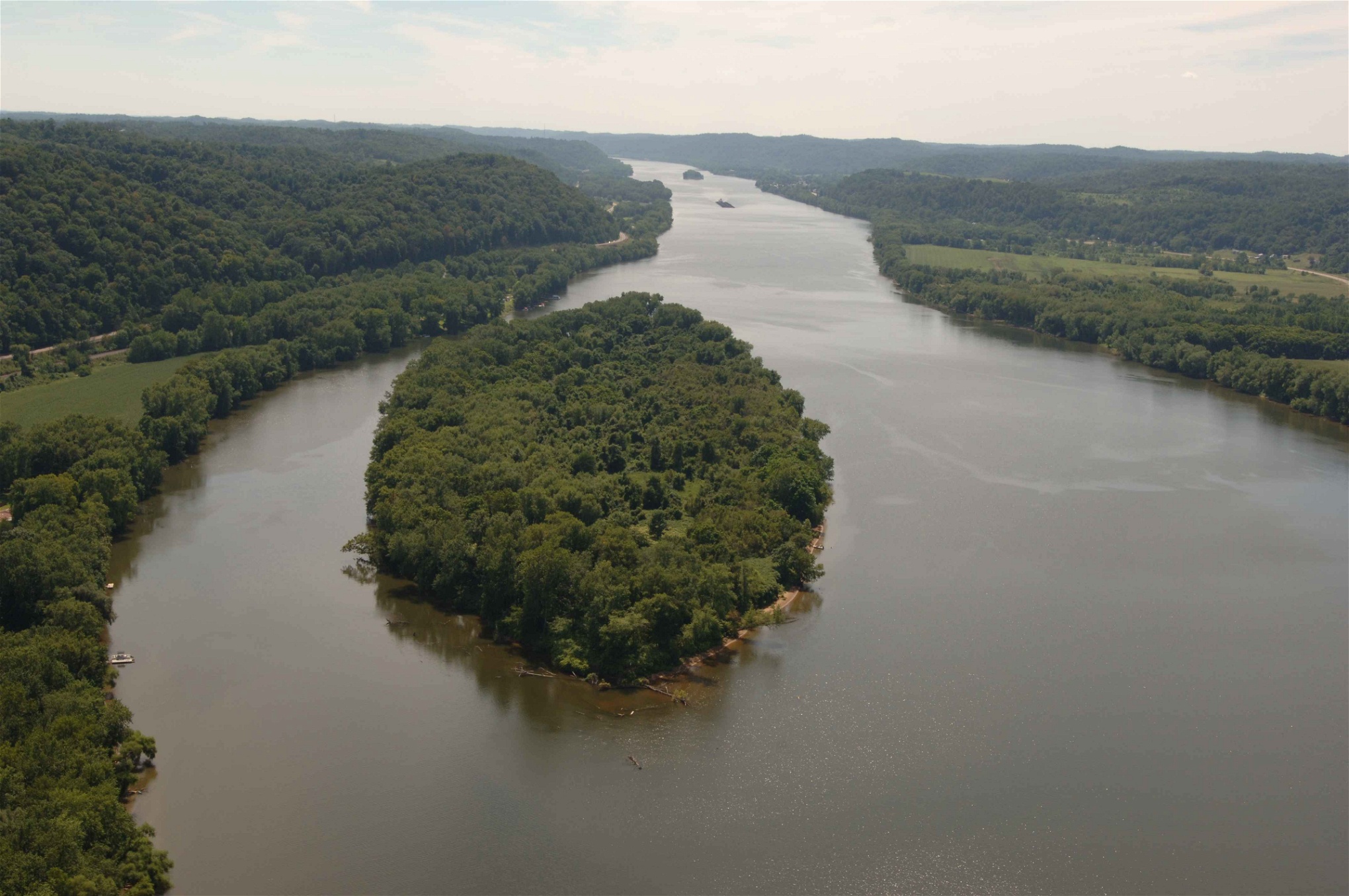 Ohiofloden blev för afrikan-amerikanerna en symbol för frihet. Men för att korsa vattendraget fordrades ofta simkunnighet.
