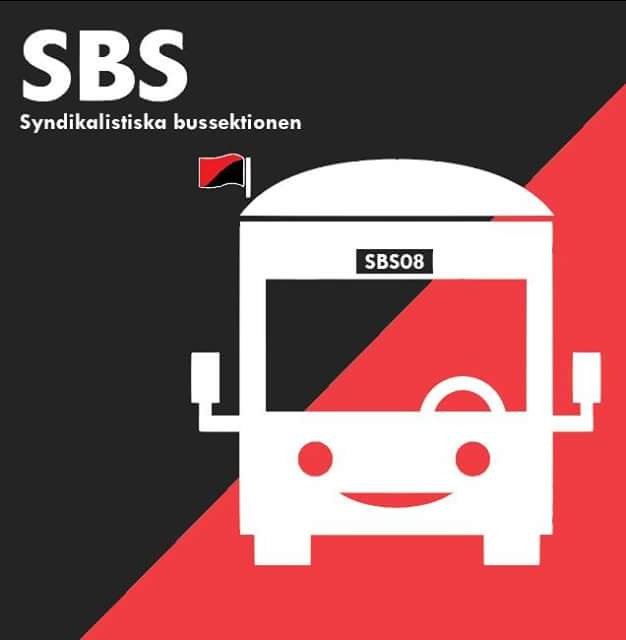 Det nya syndikalistiska bussfacket lägger redan nu varsel om stridsåtgärder mot SD-reklam.