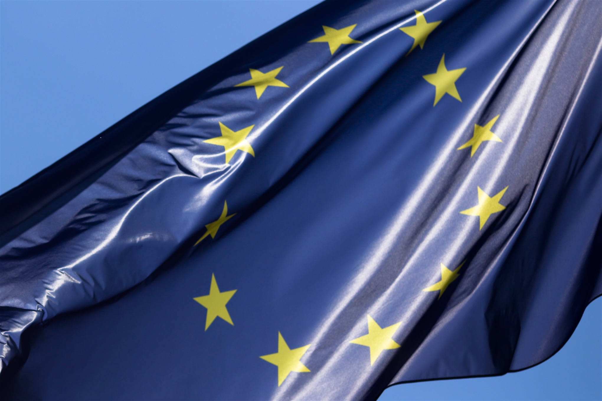 EU:s flagga.