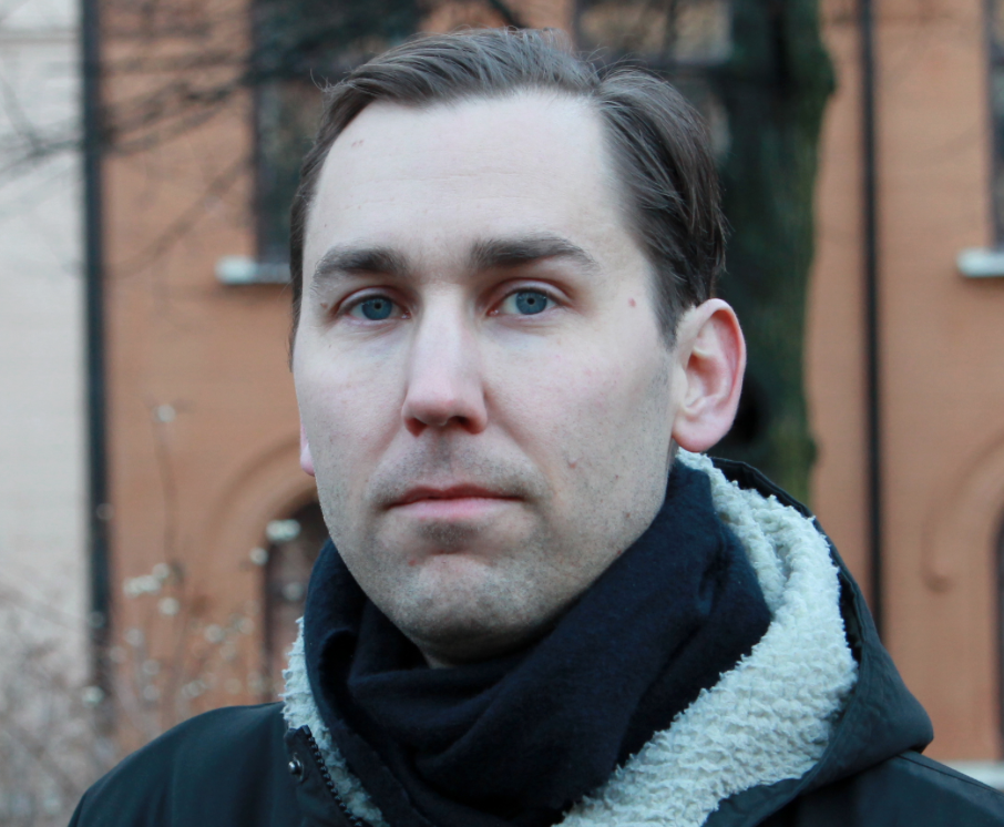 Kalle Johansson, tecknare och författare.