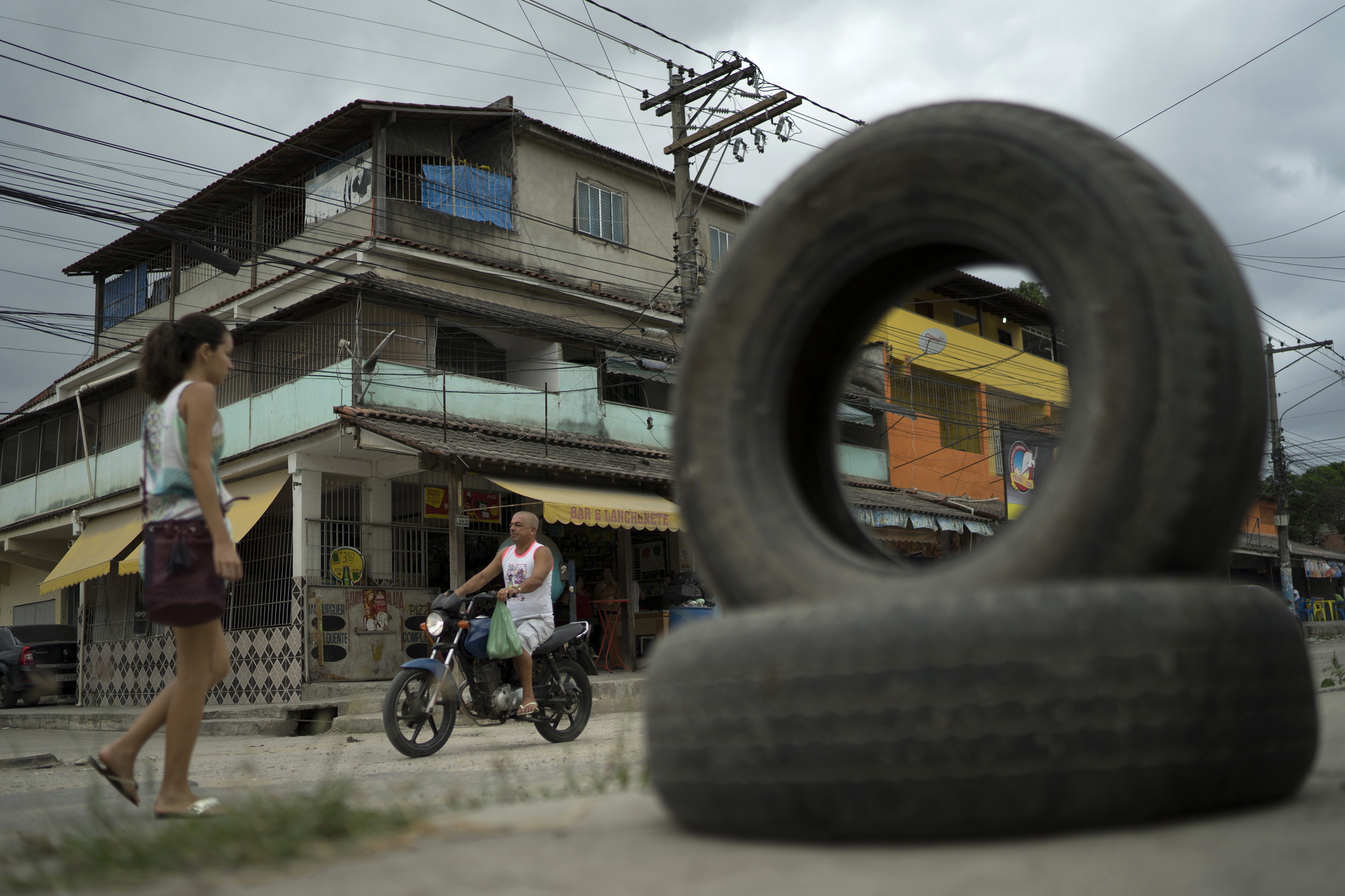 Baren i utkanten av Rio de Janeiro där en 34-årig kvinna attackerades i oktober 2016 – bara månader efter att en 16-årig kvinna blev gängvåldtagen av 33 män i en favela i staden, som där­efter lade upp filminspelningar av övergreppet på Twitter.