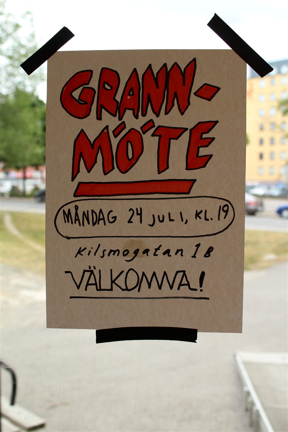 Sedan i maj har grannar på Vintrosagatan i Hagsätra samlats för att diskutera sin gemensamma framtid.