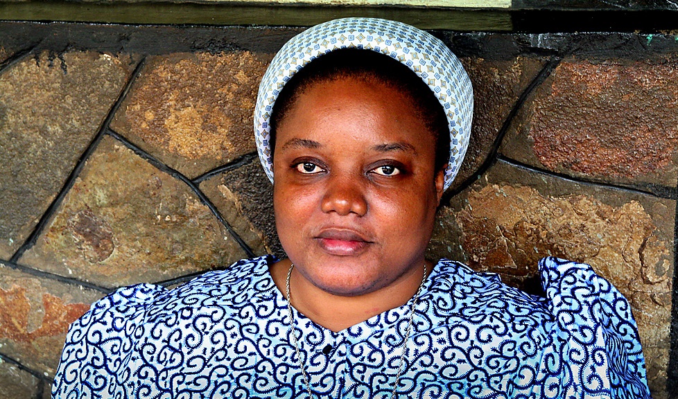 Syster Susanne, 35-årig Moder Teresa-syster som driver barnhemmet och kliniken Saint Joseph Bena Tshibuabua.