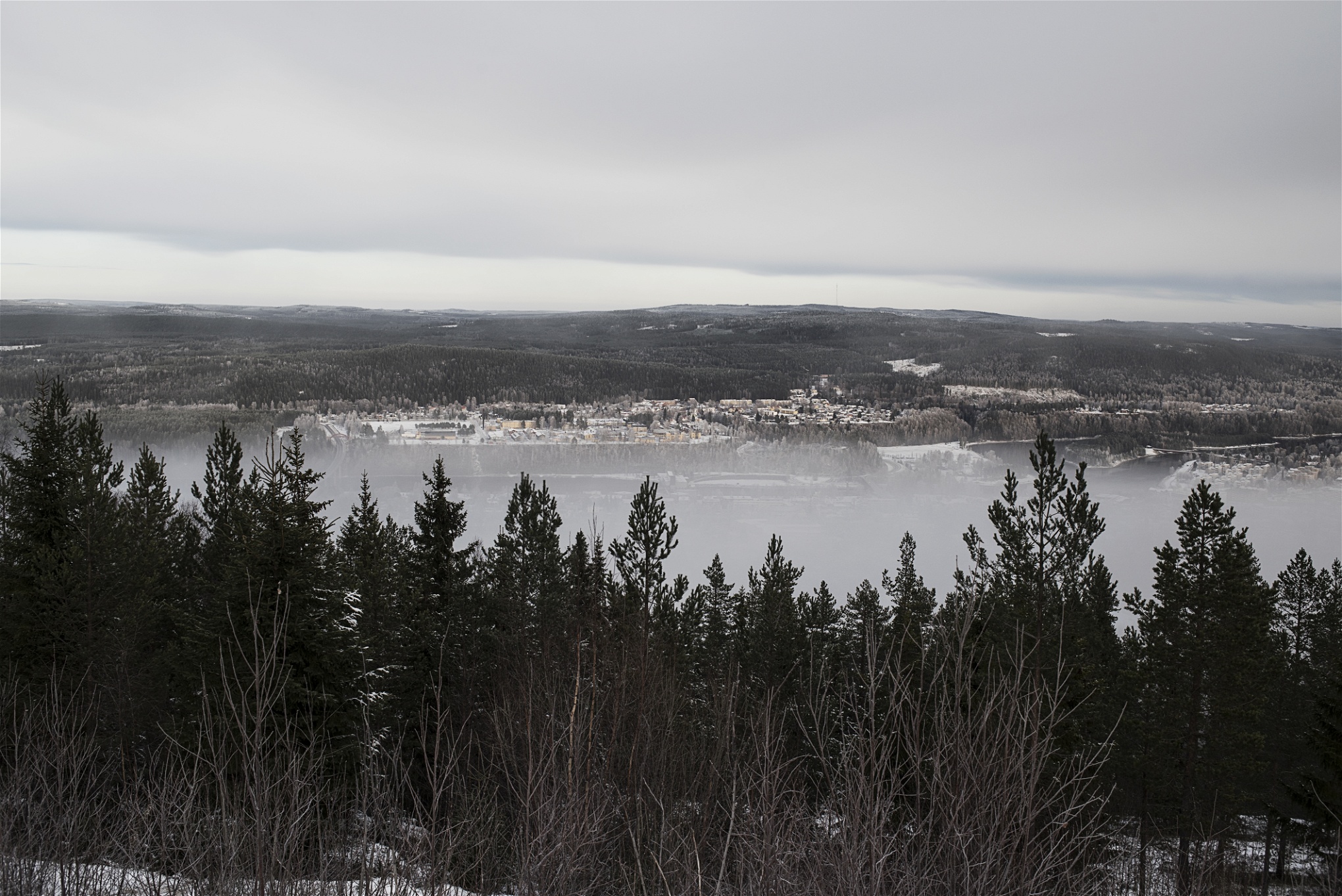 Landskap från Ådalen.