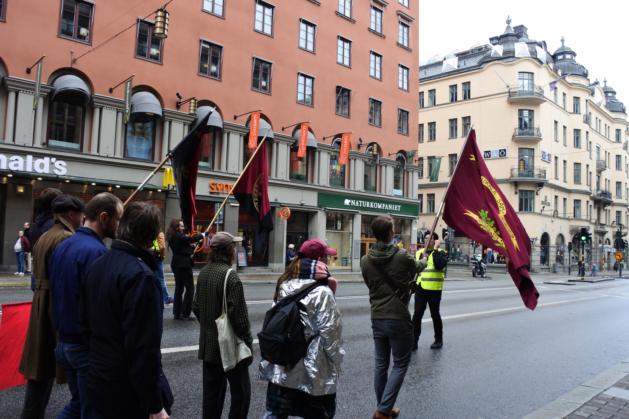 Täten på tåget på Kungsgatan, Stockholm.