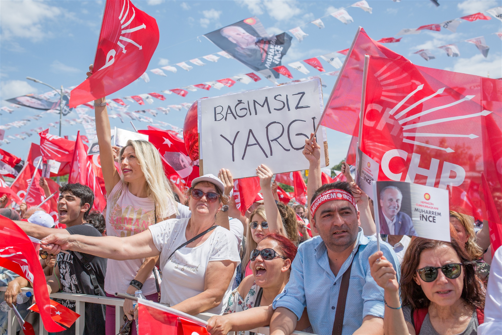 Det socialdemokratiska CHP är Turkiets största oppositionsparti.