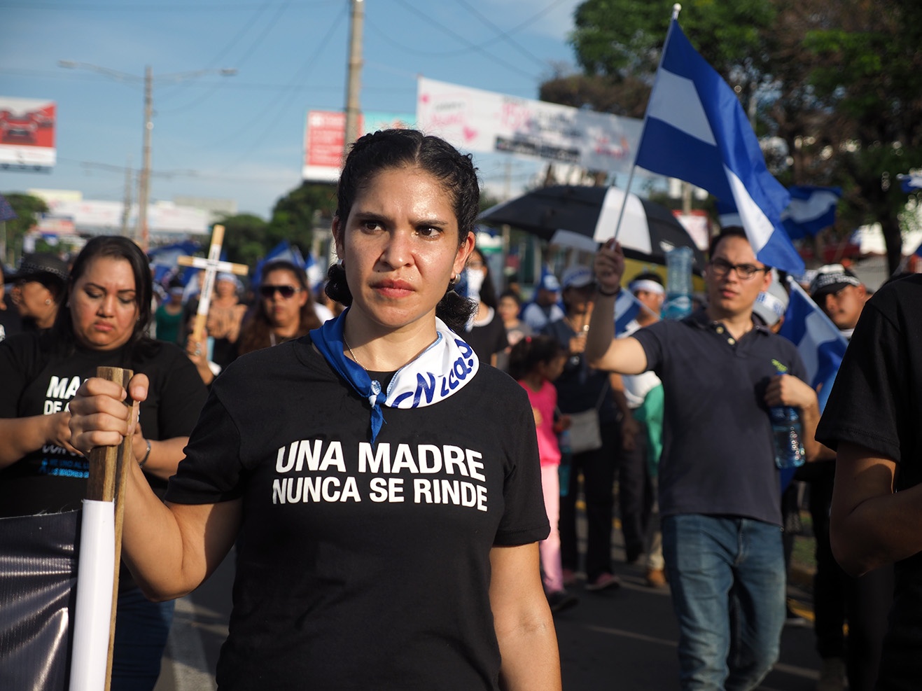 Den 30 maj, mors dag i Nicaragua, arrangerades en demonstration till ära för de många mödrar som förlorat ett barn under konflikten. Denna dag dödades 20 demonstranter.