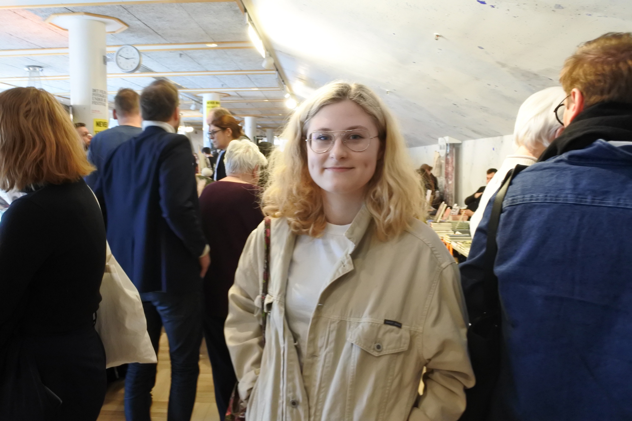 Susannah Ordoubadian är 17 år och har varit på Littfest förut.