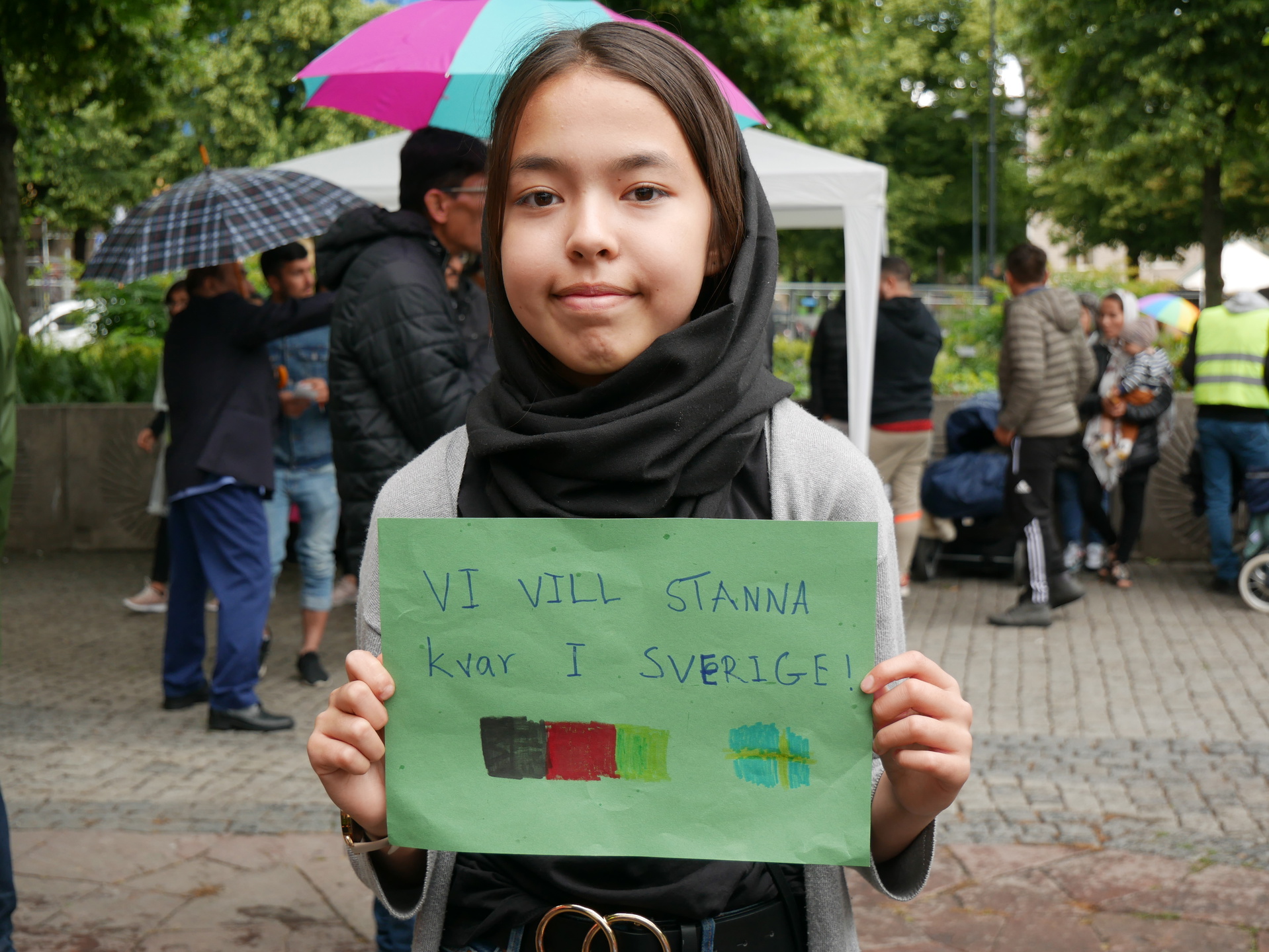 Asma Rezai, 13 år