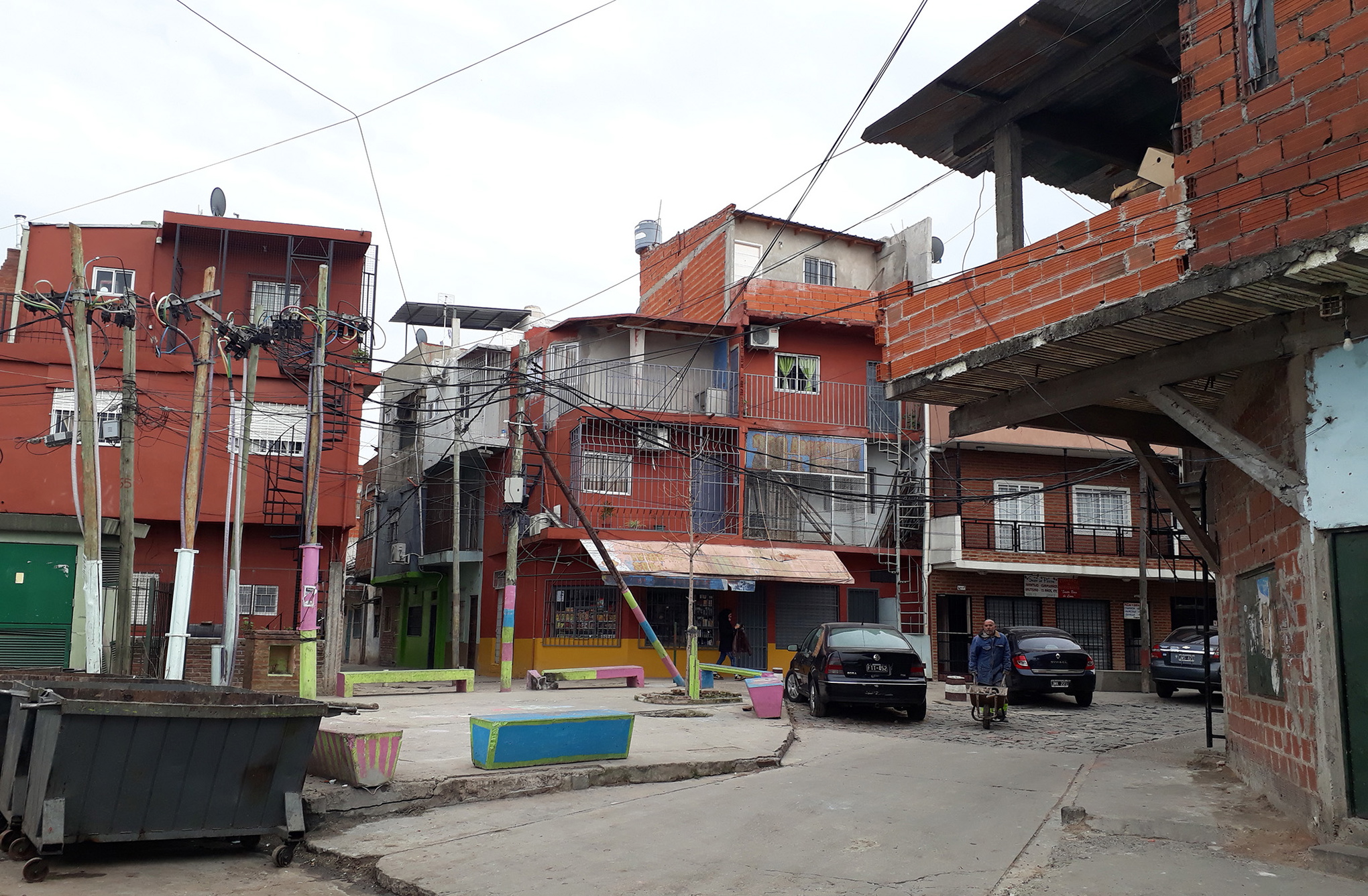 Kåkstaden Ciudad Oculta ligger i Buenos Aires södra utkanter.