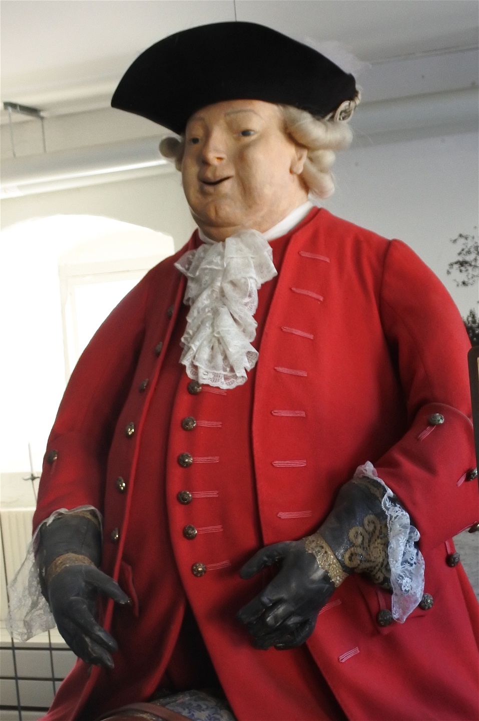 En av brukets grundare John Jennings. Han var med på Adolf Fredriks Eriksgata och sägs ha passerat platsen som blev Olofsfors år 1752.
