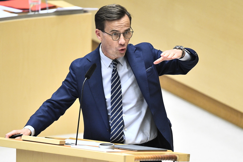 Ulf Kristersson (M).