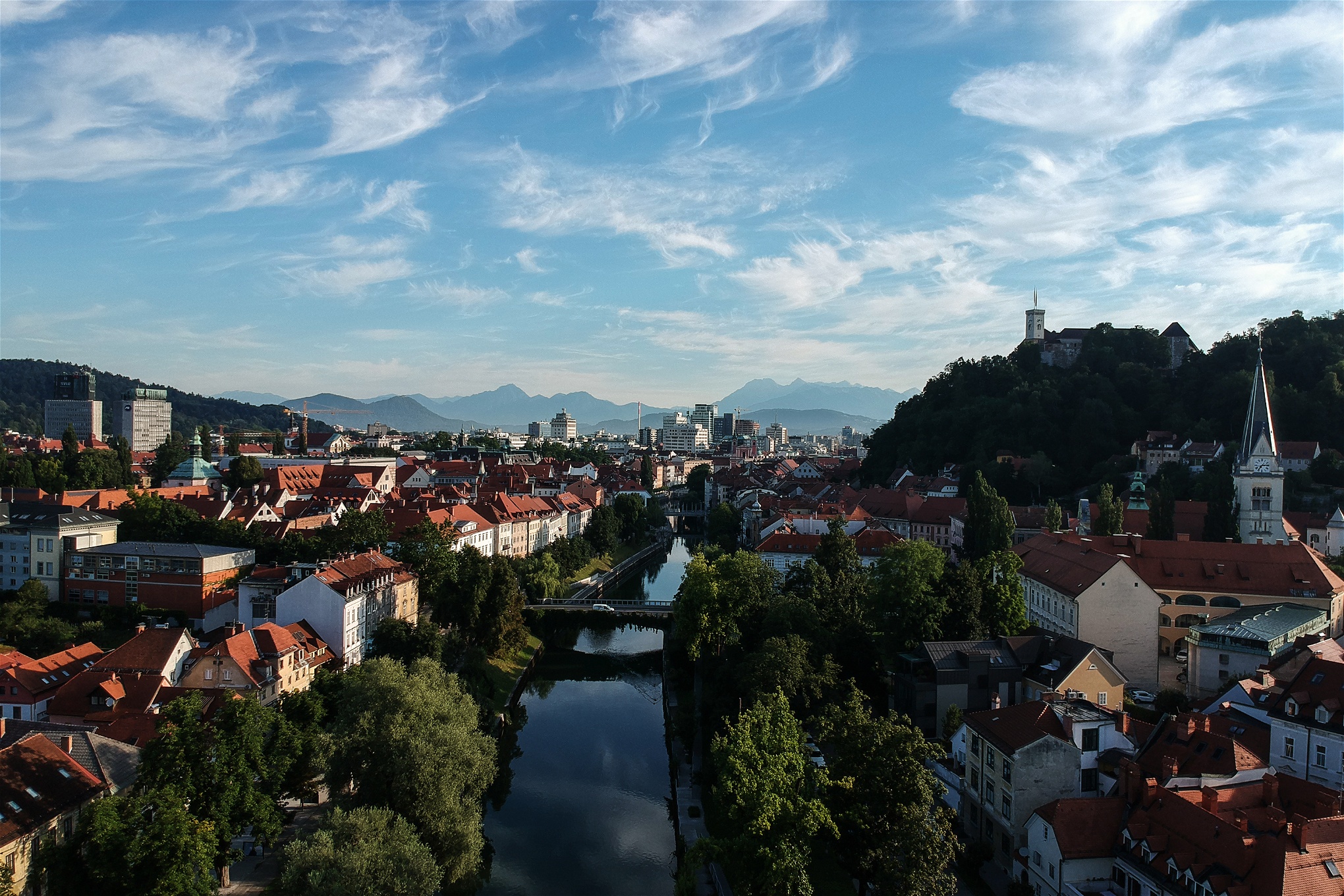 Foto: Valerio Nicolosi Ljubljana, Sloveniens huvudstad.