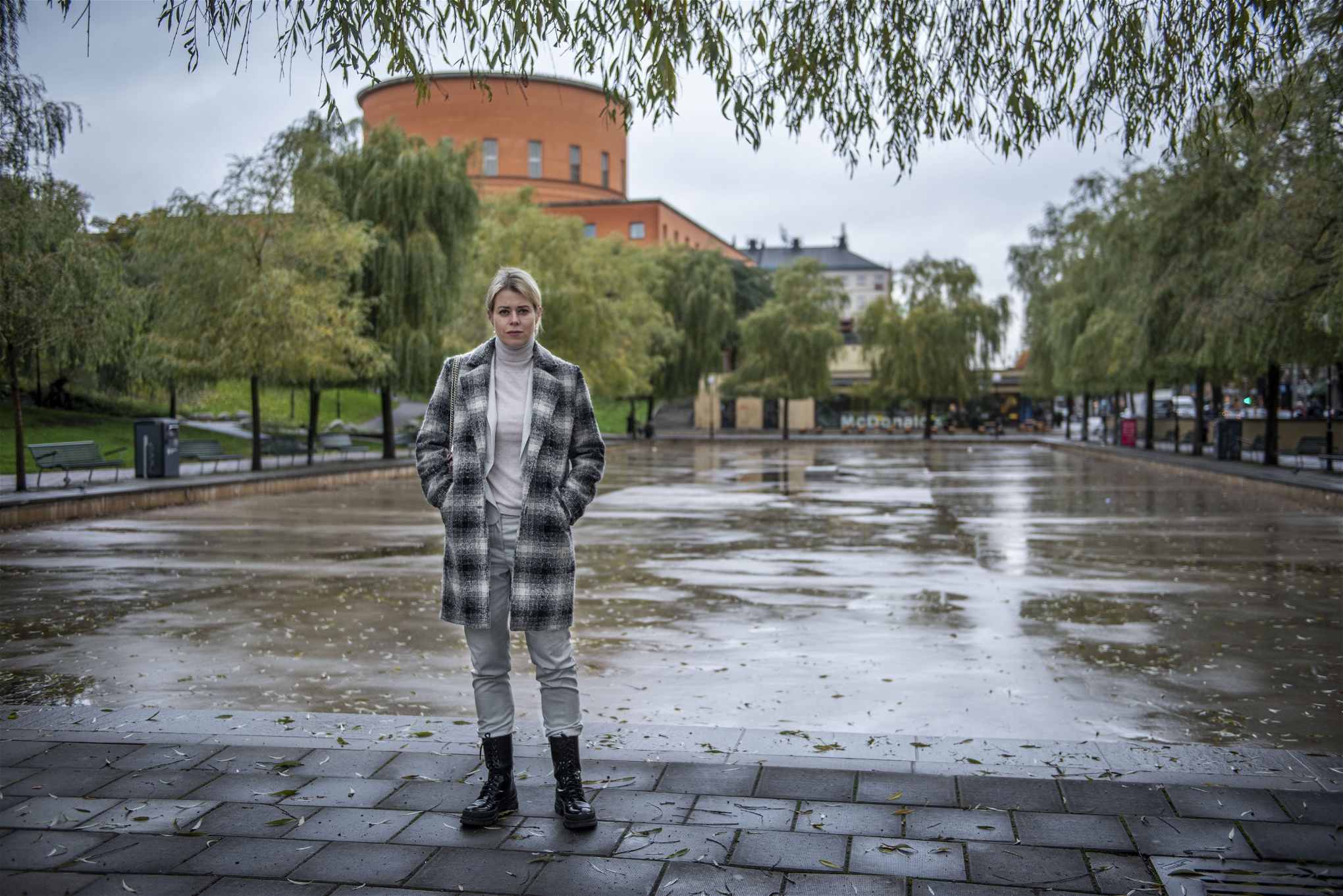 Veronica Tsepkalo lämnade Belarus av rädsla att fängslas. Av de tre kvinnorna som stod som opposition mot Lukasjenko är den föngslade Maria Kolesnikova den enda som är kvar i landet.  Foto: Troy Enekvist