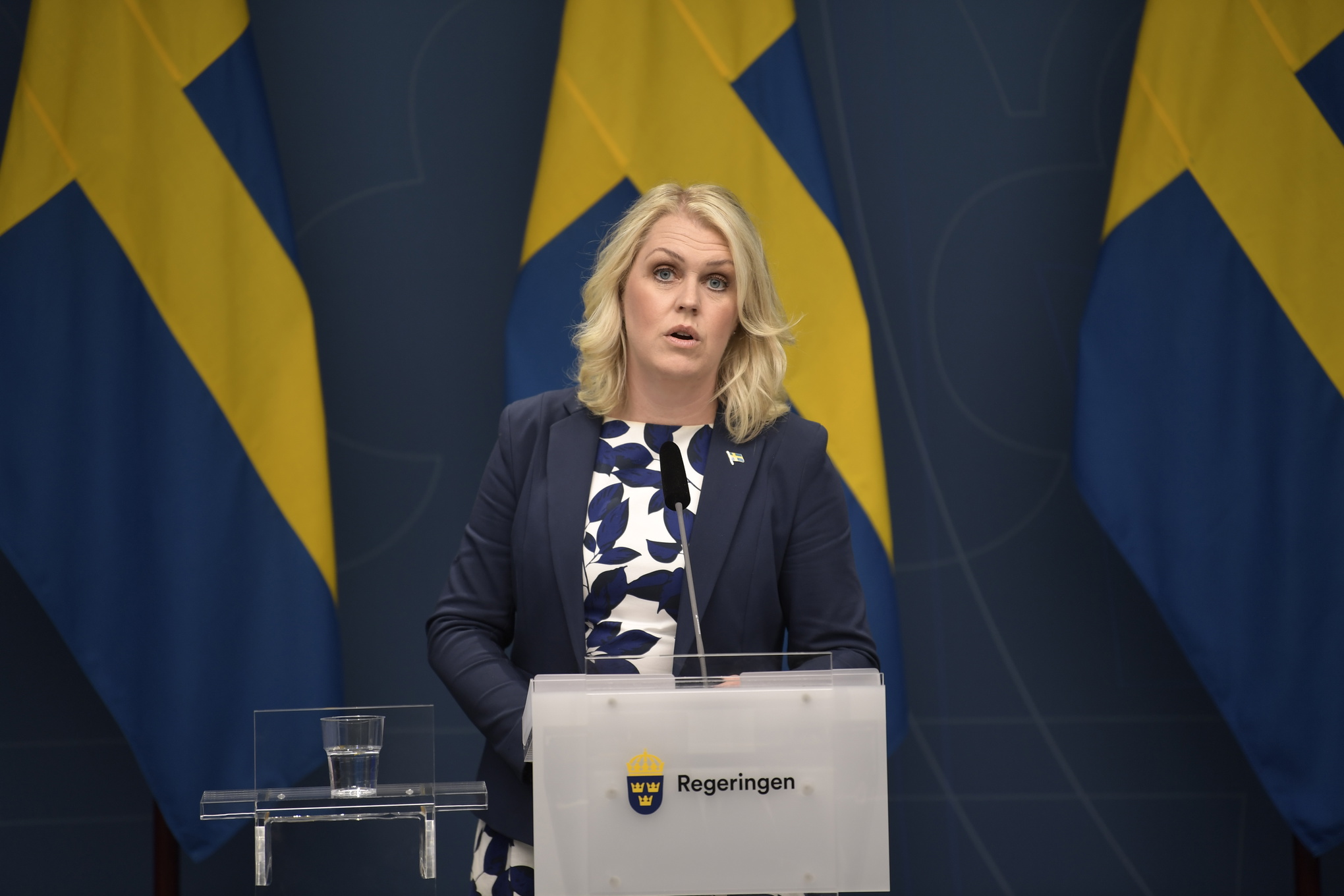 Lena Hallengren Corona coronakommissionen äldreomsorg