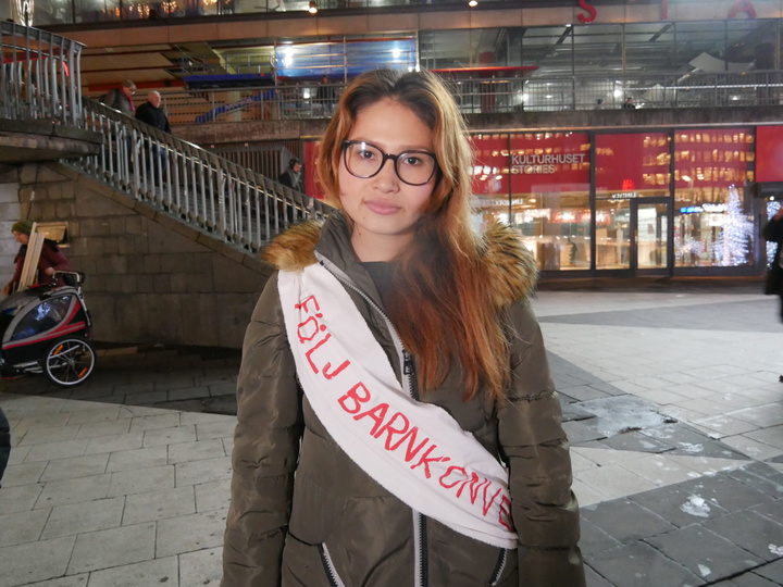 Foto: Julia LindblomZahra Hosseiny, asylrättsaktivist