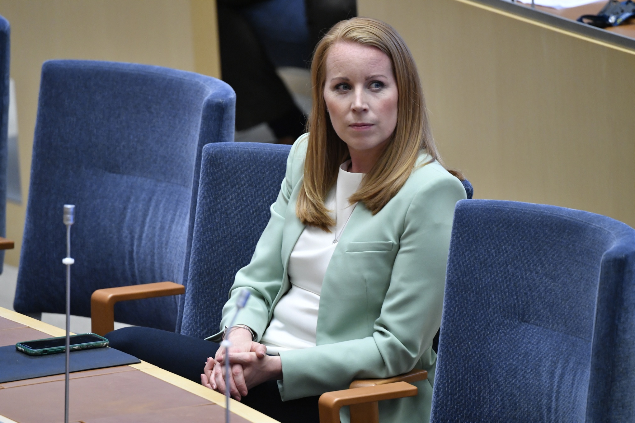 Centerpartiets partiledare Annie Lööf