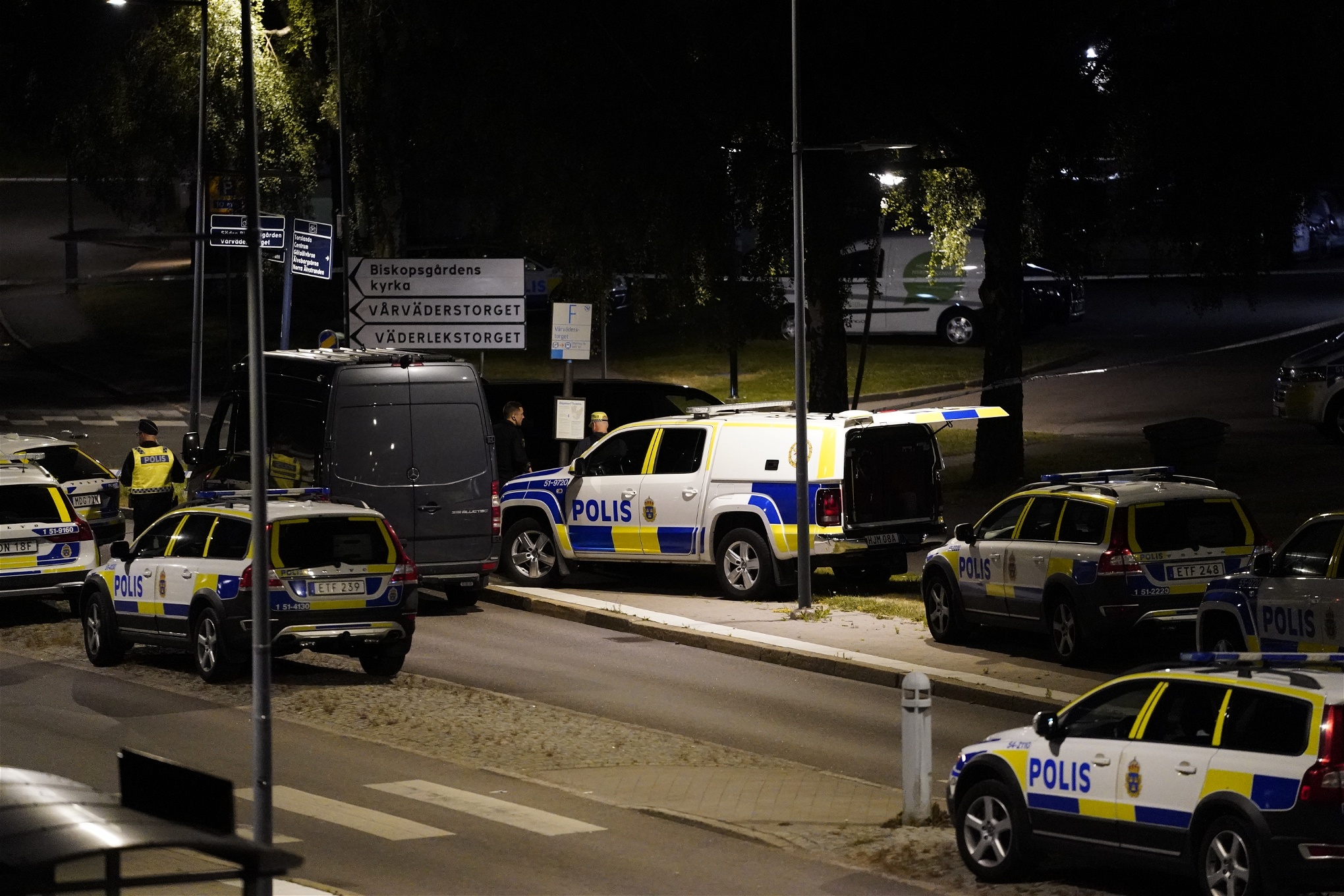 Polis skjuten till döds i Biskopsgården, Göteborg