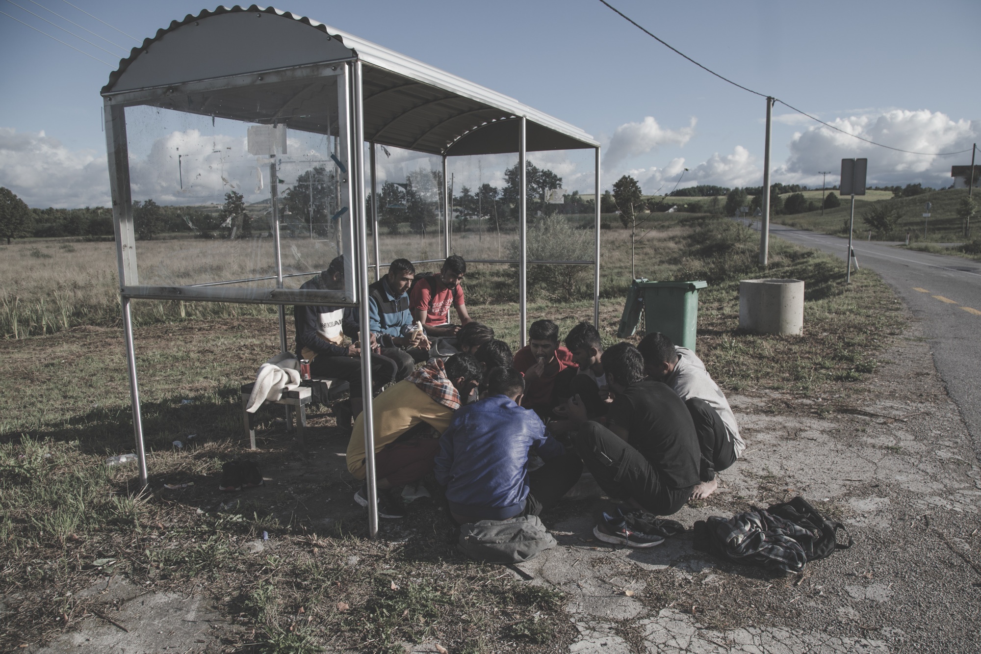 Foto: Alessandra FuccilloReza är på flykt i Bosnien tillsammans med många afghanska ungdomar.