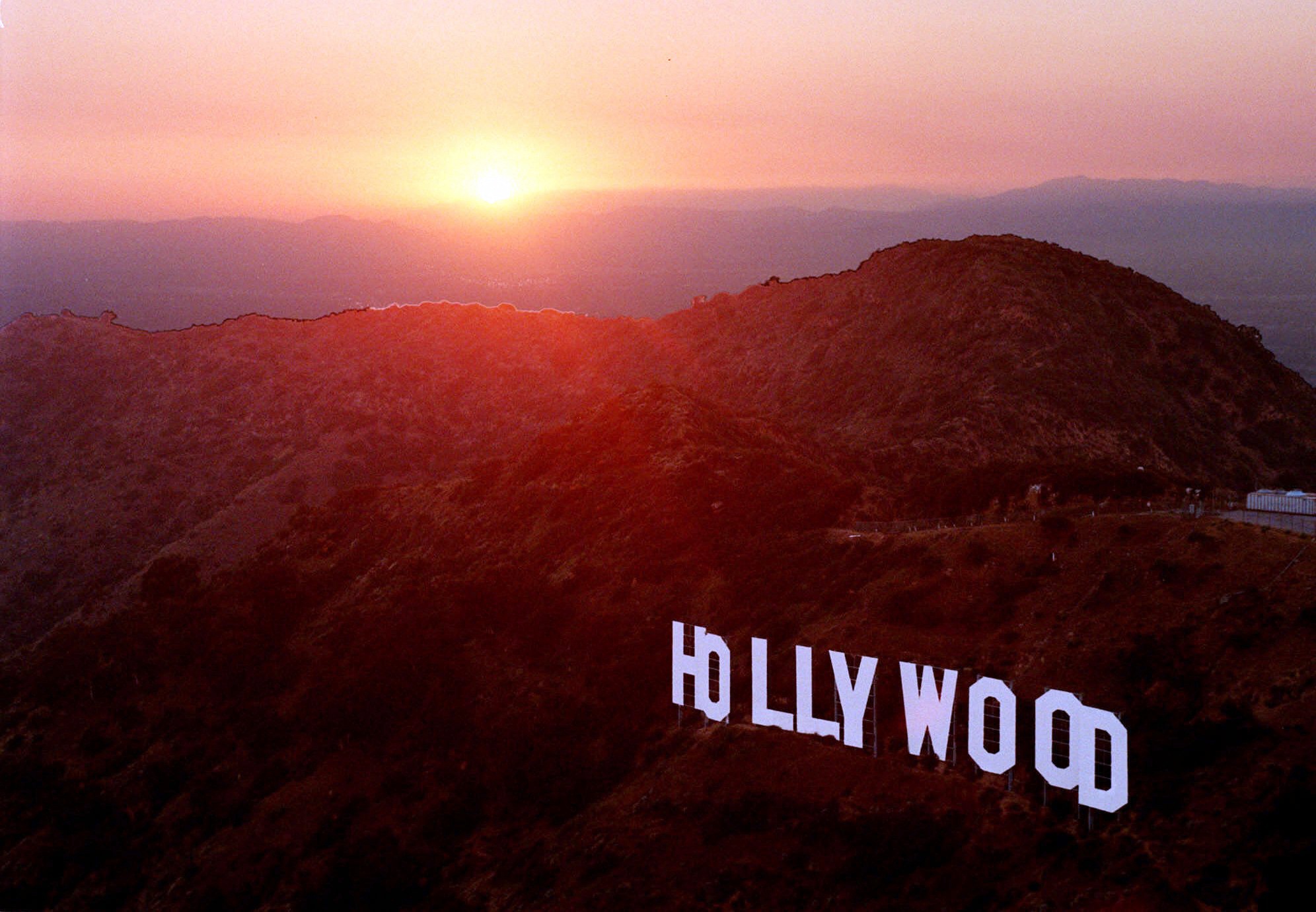 Hollywood i skymning