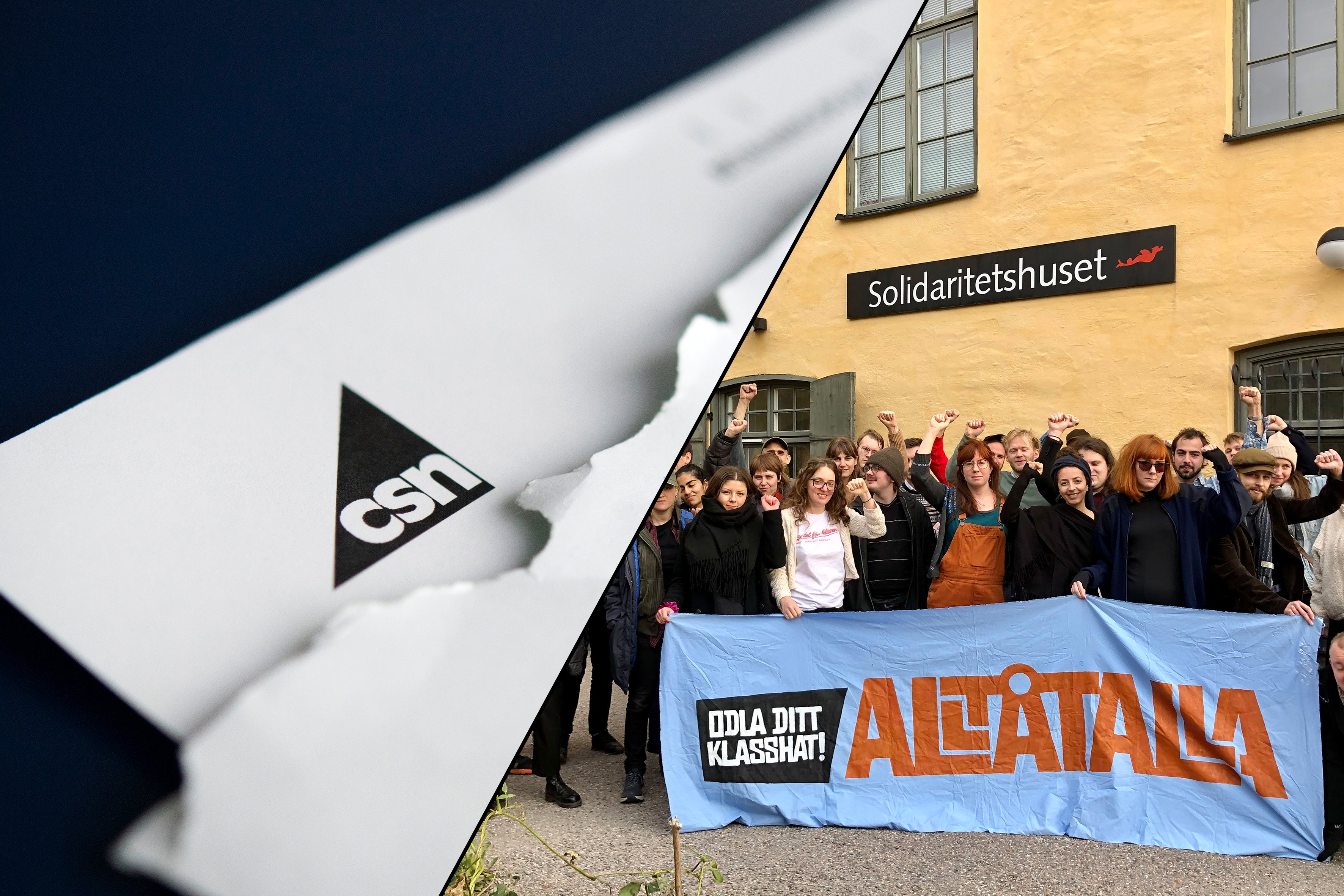 Demonstration Mot F rslaget Att Chockh ja CSN r ntan Arbetaren Demonstration Mot F rslaget Att Chockh ja CSN r ntan Arbetaren