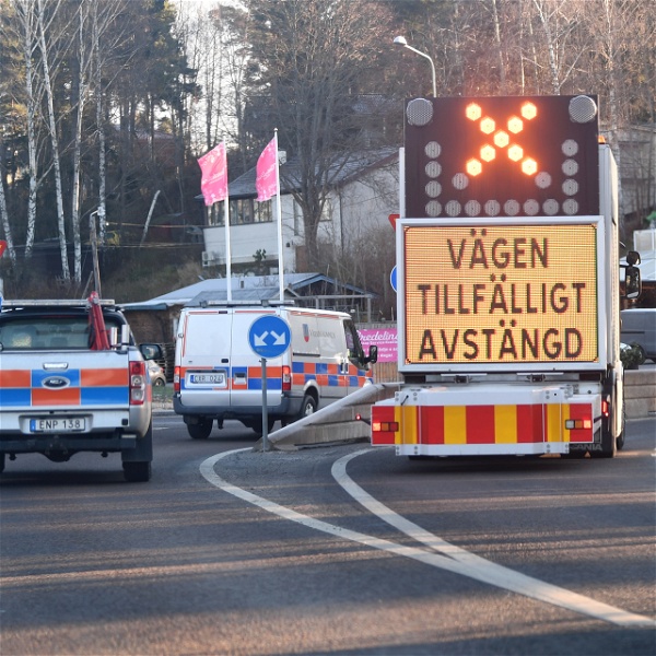 Bussolycka på Värmdö i Stockholm