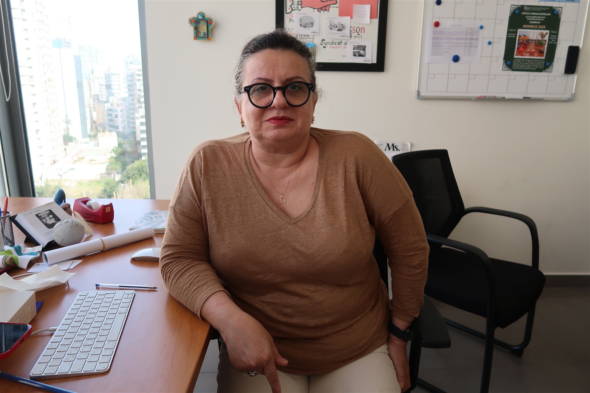 Lina Abou-Habib, chef för Asfariinstitutet för social rättvisa och medborgarskap Foto: Hanna Strid