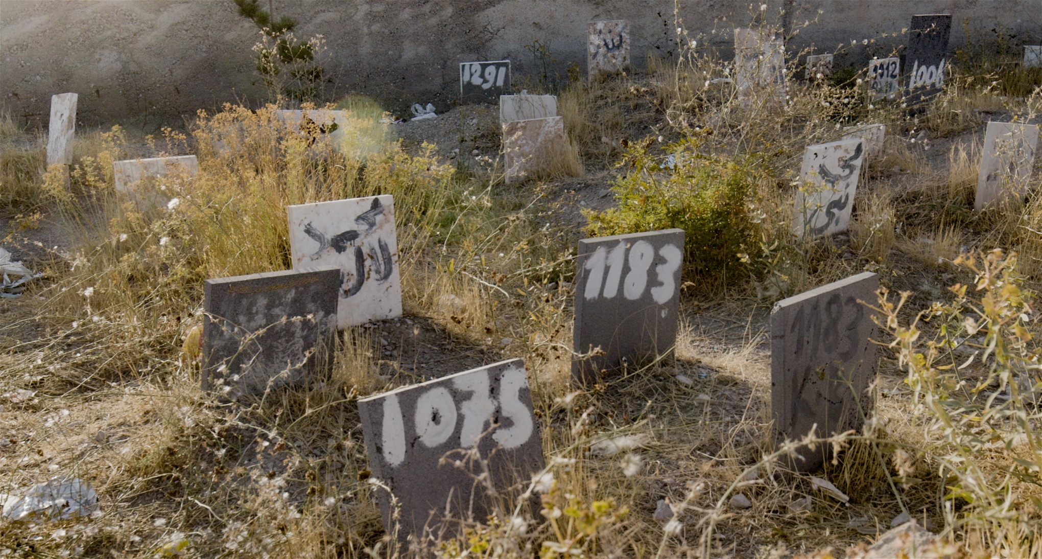I utkanten av staden Van ligger de namnlösas kyrkogård. Flertal gravar tillhör barn. Foto: Sebastian Peña