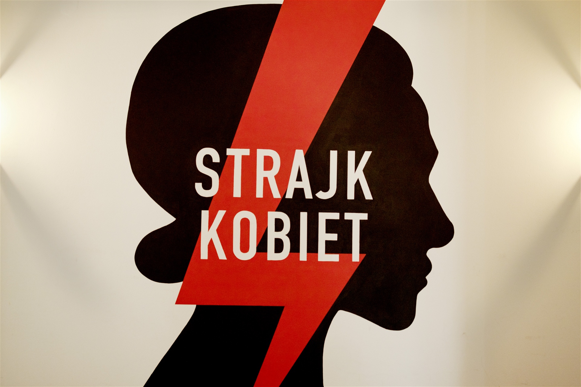 Kvinnorrättsorganisationen Ogólnopolski Strajk Kobiet (Polsk kvinnostrejk) grundades 2016 i protest mot Polens strikta abortlagar. Sedan dess har lagstiftningen skärpts ytterligare. Foto: Åsa Sjöström