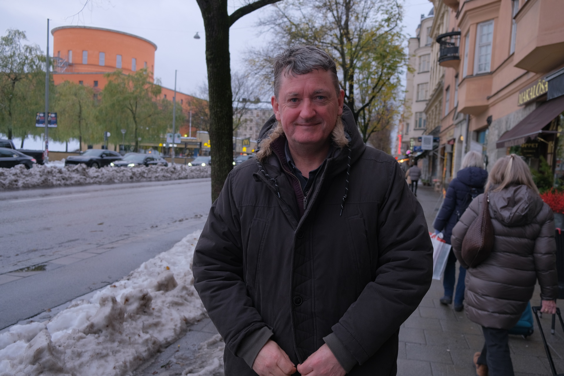 James Farrar är organisatör på brittiska ADCU. Foto: Julia Lindblom