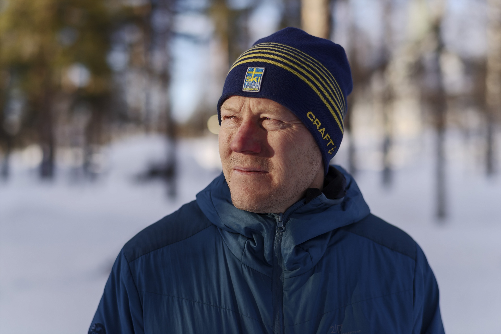 Jan Erik Länta, ordförande i Jåhkågasska sameby. Foto: Paul Wennerholm/TT