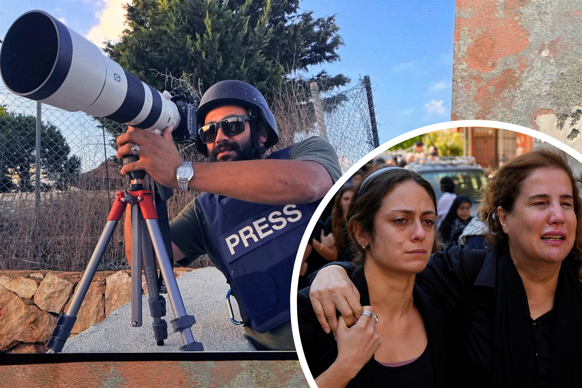 Israeliska militären dödade fotografen Issam Abdallah från nyhetsbyrån Reuters