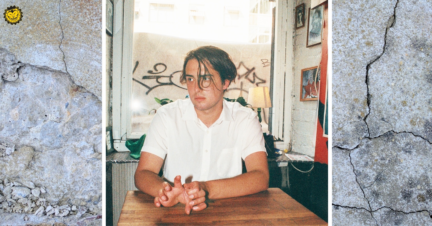 Foto på poeten Ali Alonzo taget av Elvira Glänte.