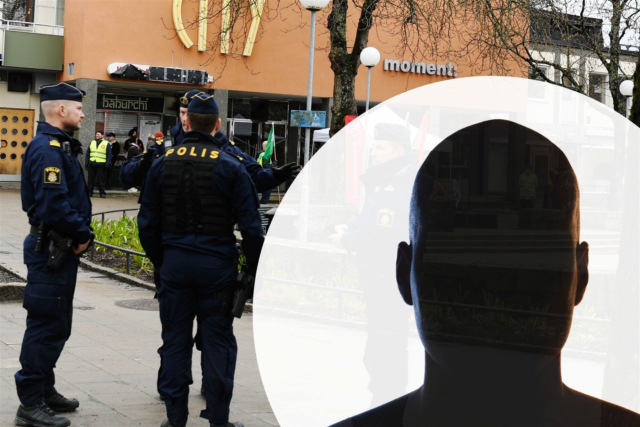 Polisen utreder attacken mot ett antifascistiskt möte i Gubbängen