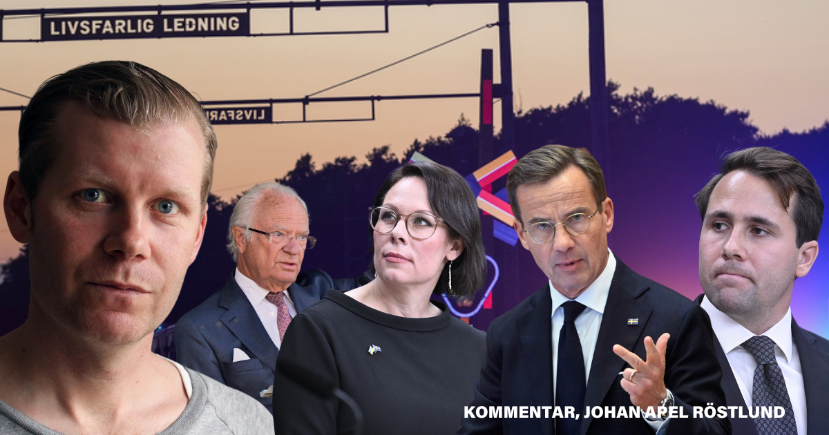 Ulf Kristersson, Kungen, Maria Malmer Stenergard och Benjamin Dousa