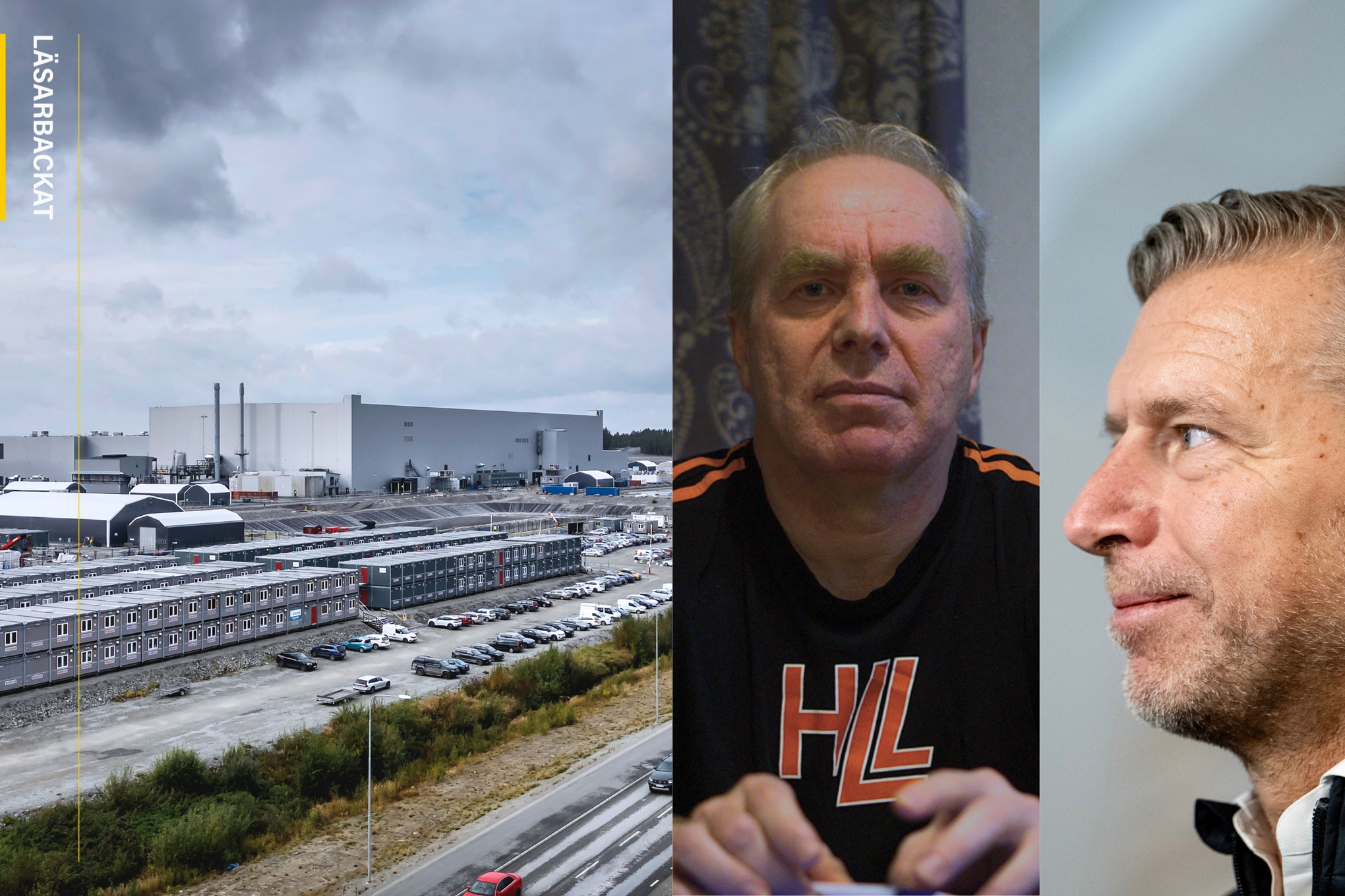 Arbetare på Northvolt och Peter Carlsson avgående vd på Northvolt