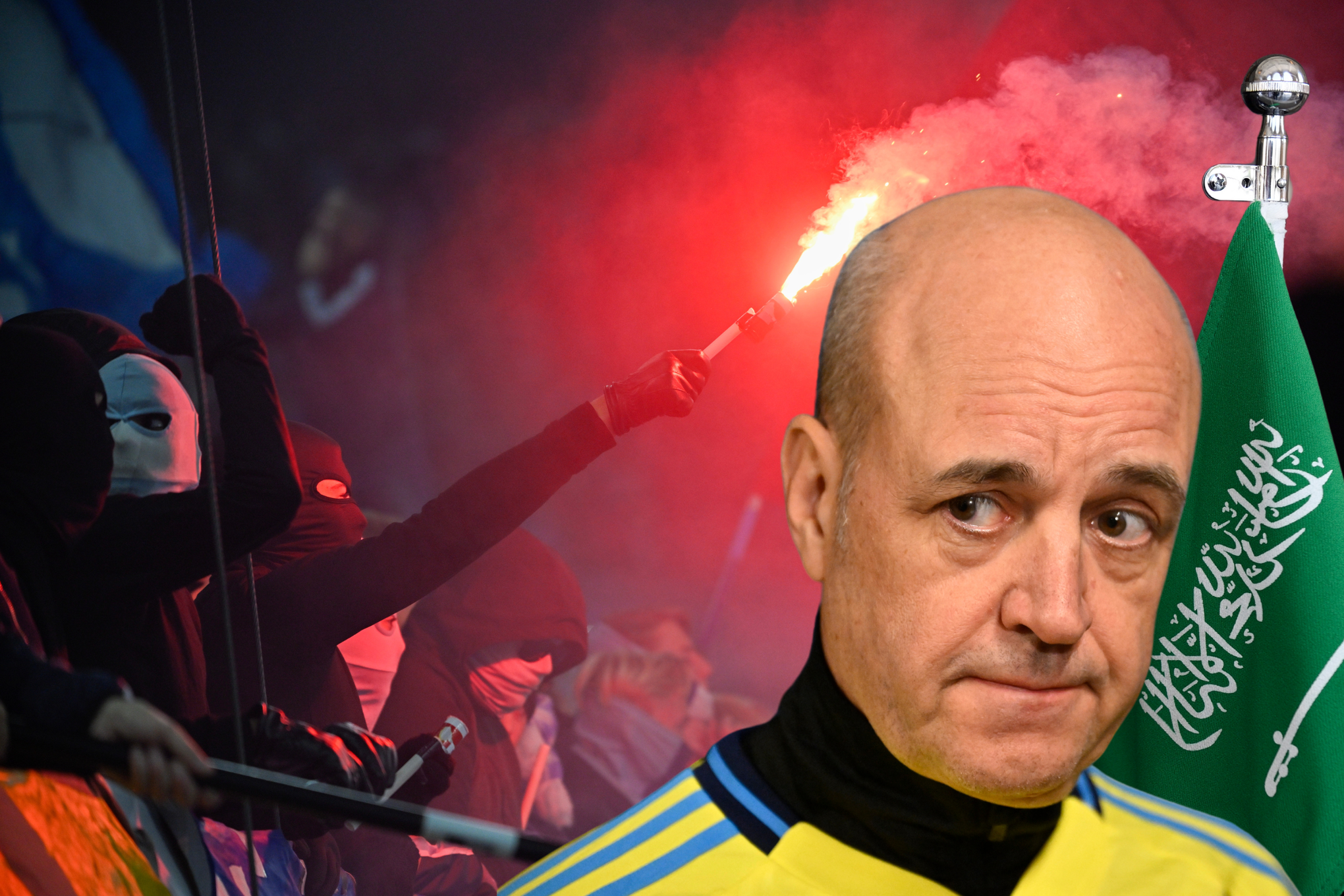 Fredrik Reinfeldt röstade ja till fotbolls VM i Saudiarabien