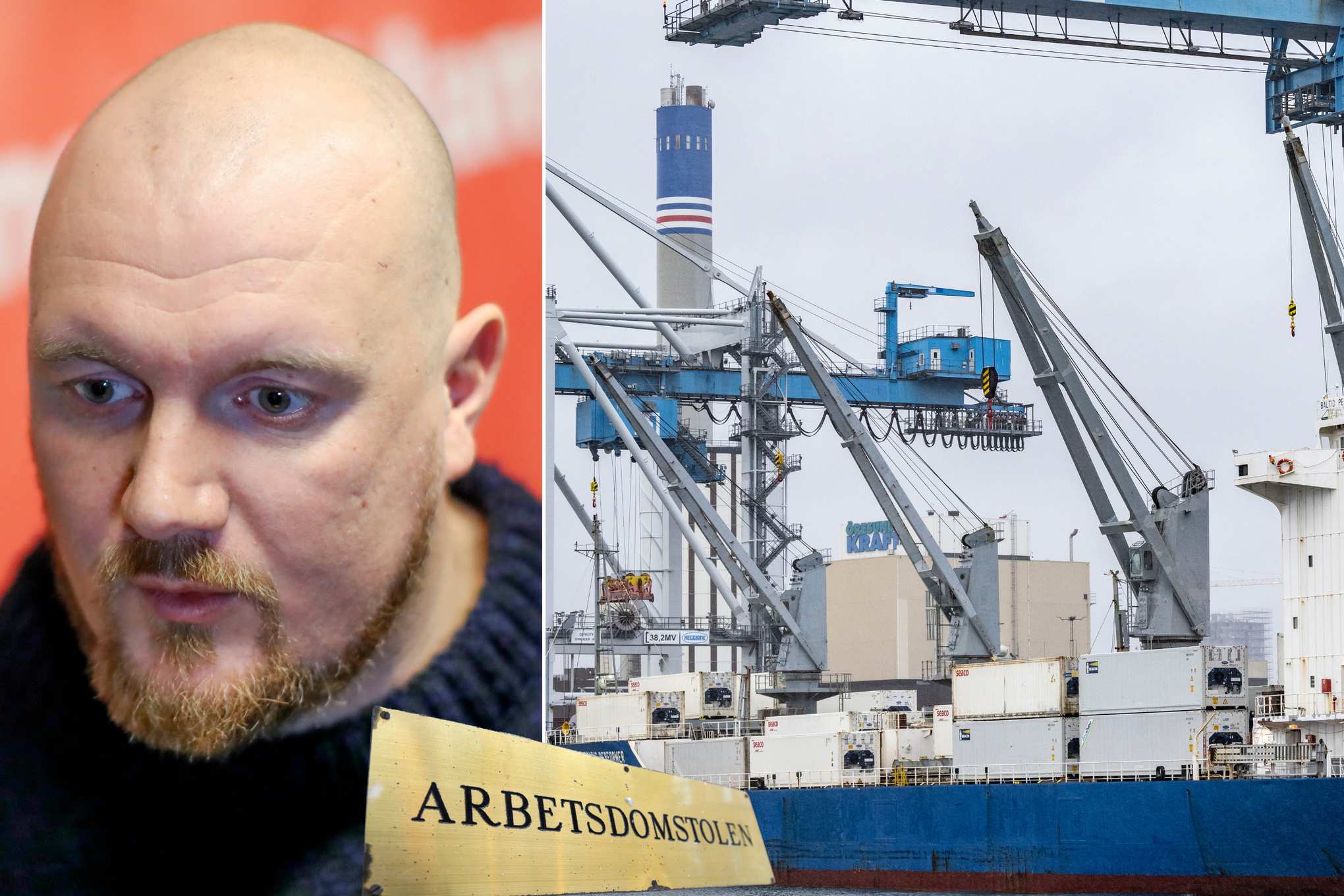 Erik Helgesson på Hamnarbetarförbundet kan tvingas ställa in blockaden efter Arbetsdomstolens beslut