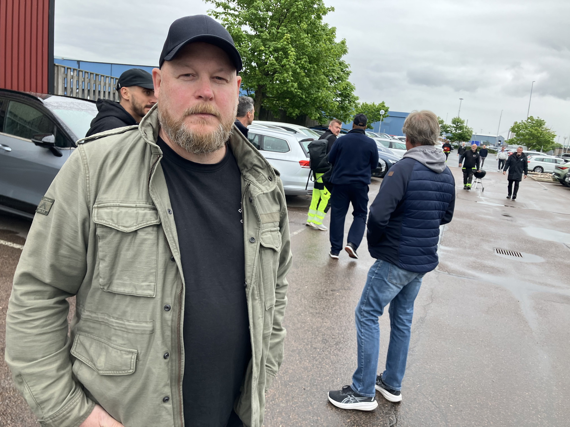 Jimmy Friberg Hamnarbetarförbundet strejkar