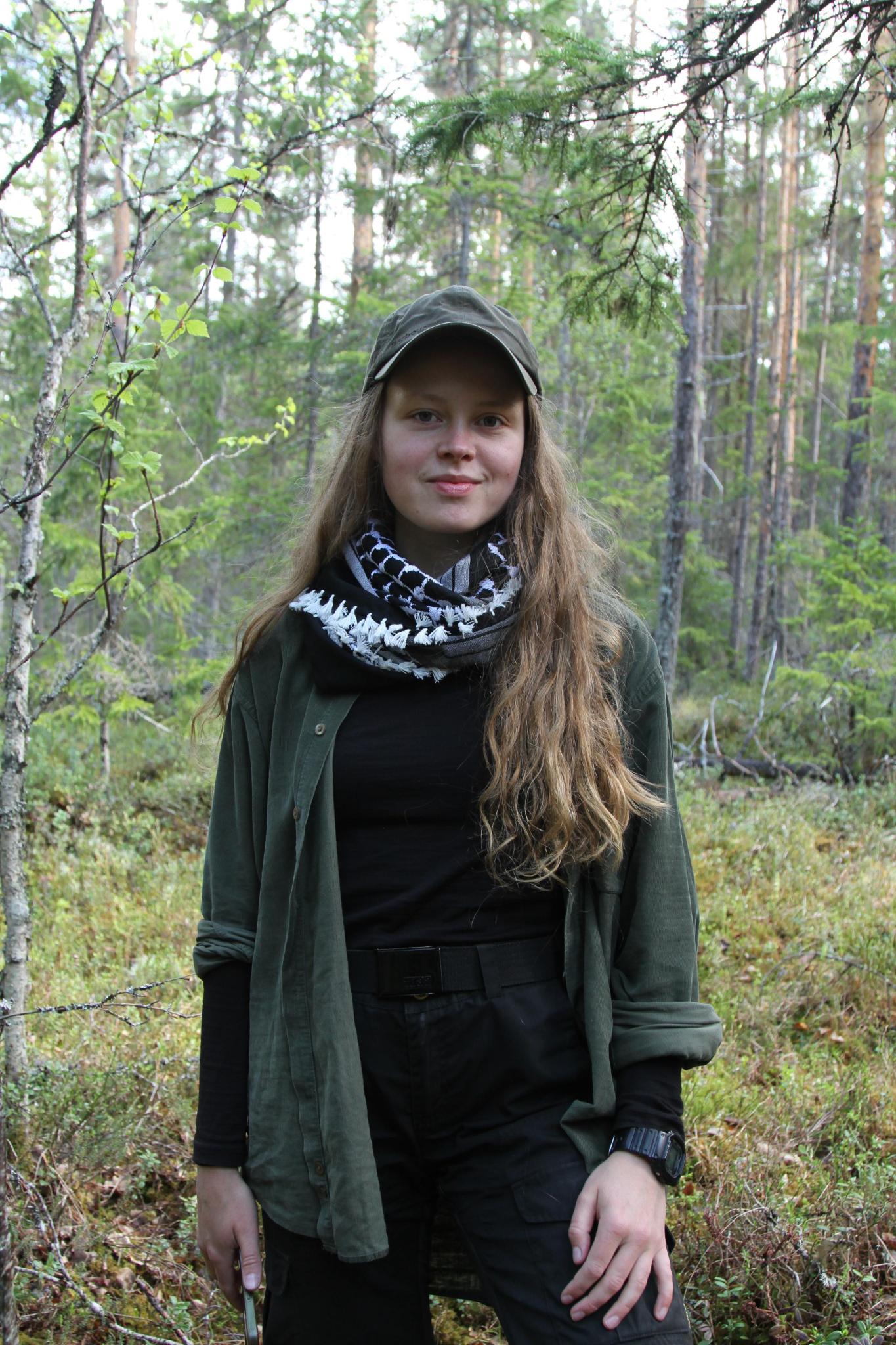 Alva Danielsson, medlem i skogsupproret