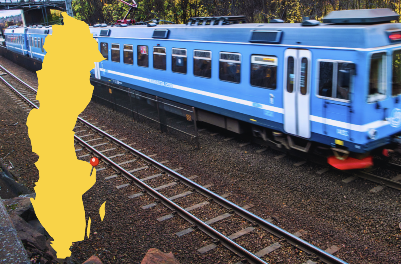Olycka Roslagsbanan vårdbiträde hemtjänst