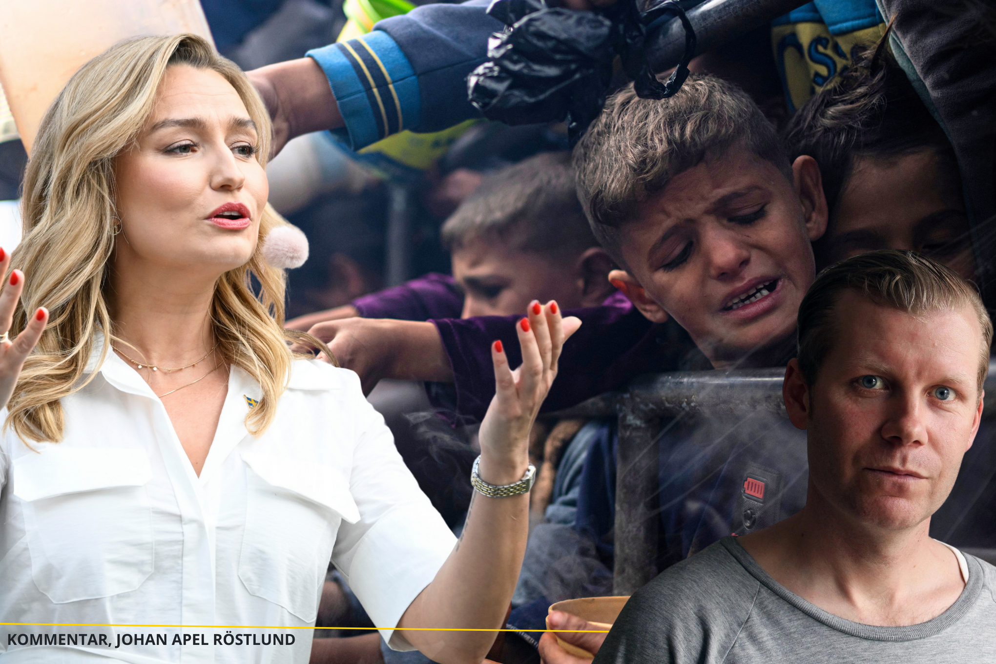Ebba Busch menar att Israel gör världen en tjänst