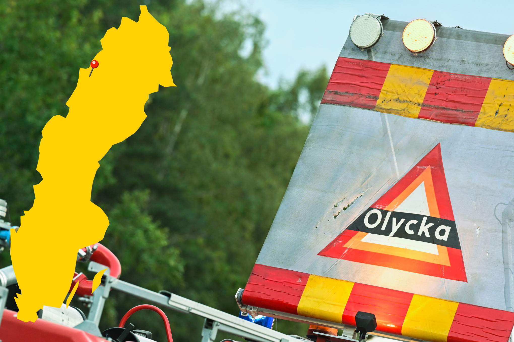 Två men skadades och en av dem dog efter en arbetsolycka i Hemavan