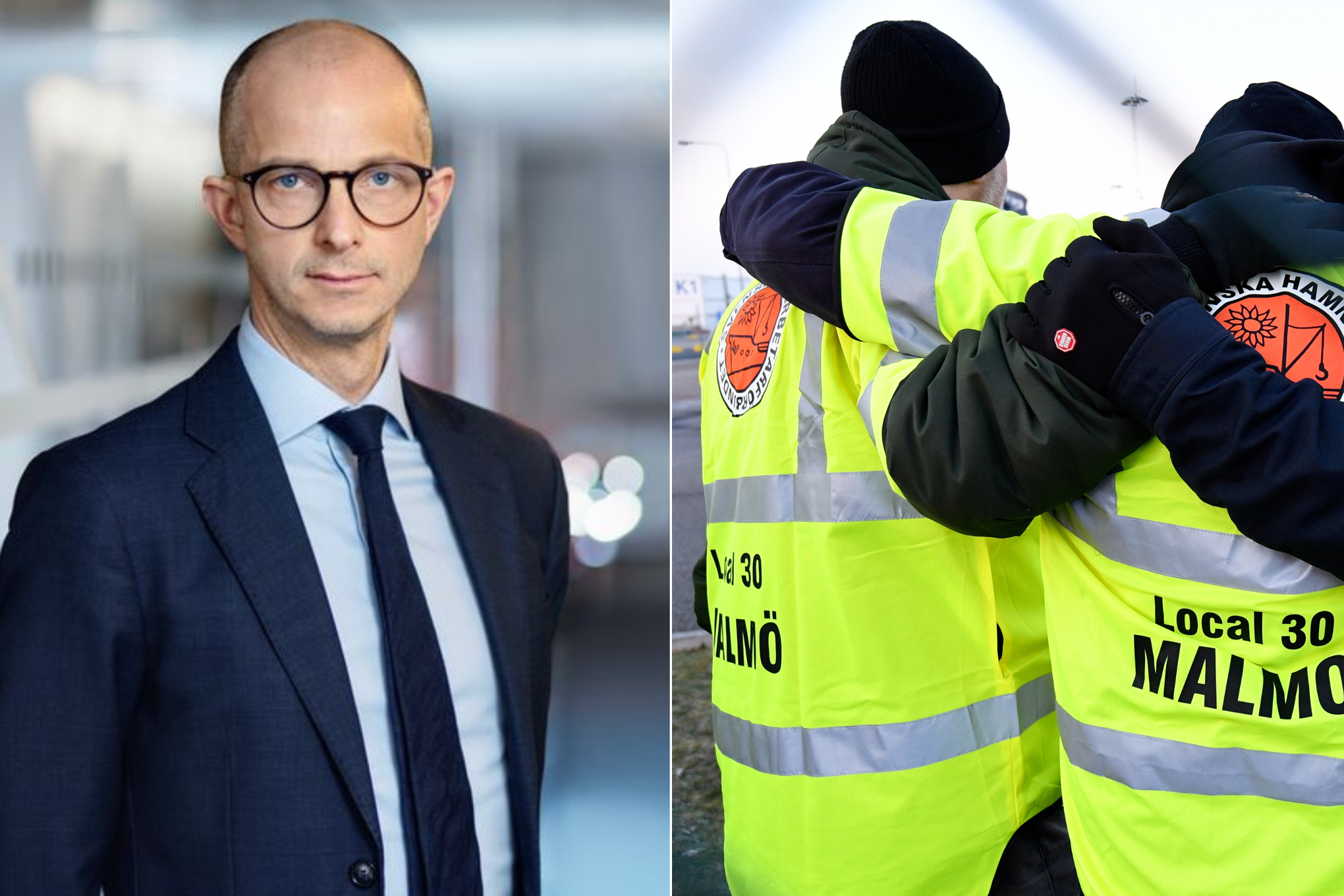 Johan Grauers på Sveriges hamnar och Hamnarbetarförbundet