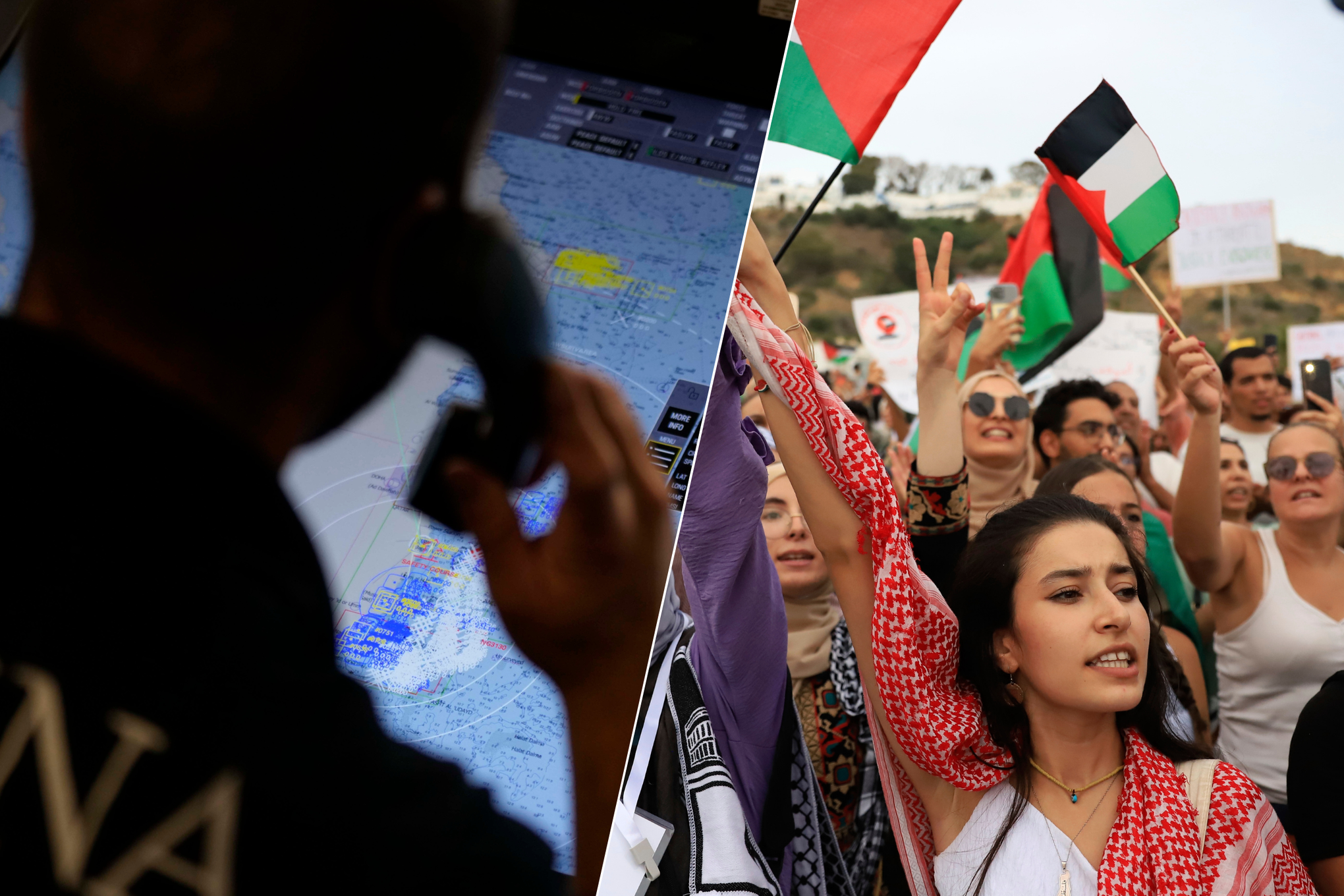 Både spanska och italienska krigsfartyg ansluter nu för att hjälpa Global Sumud Flotilla mot israeliska attacker